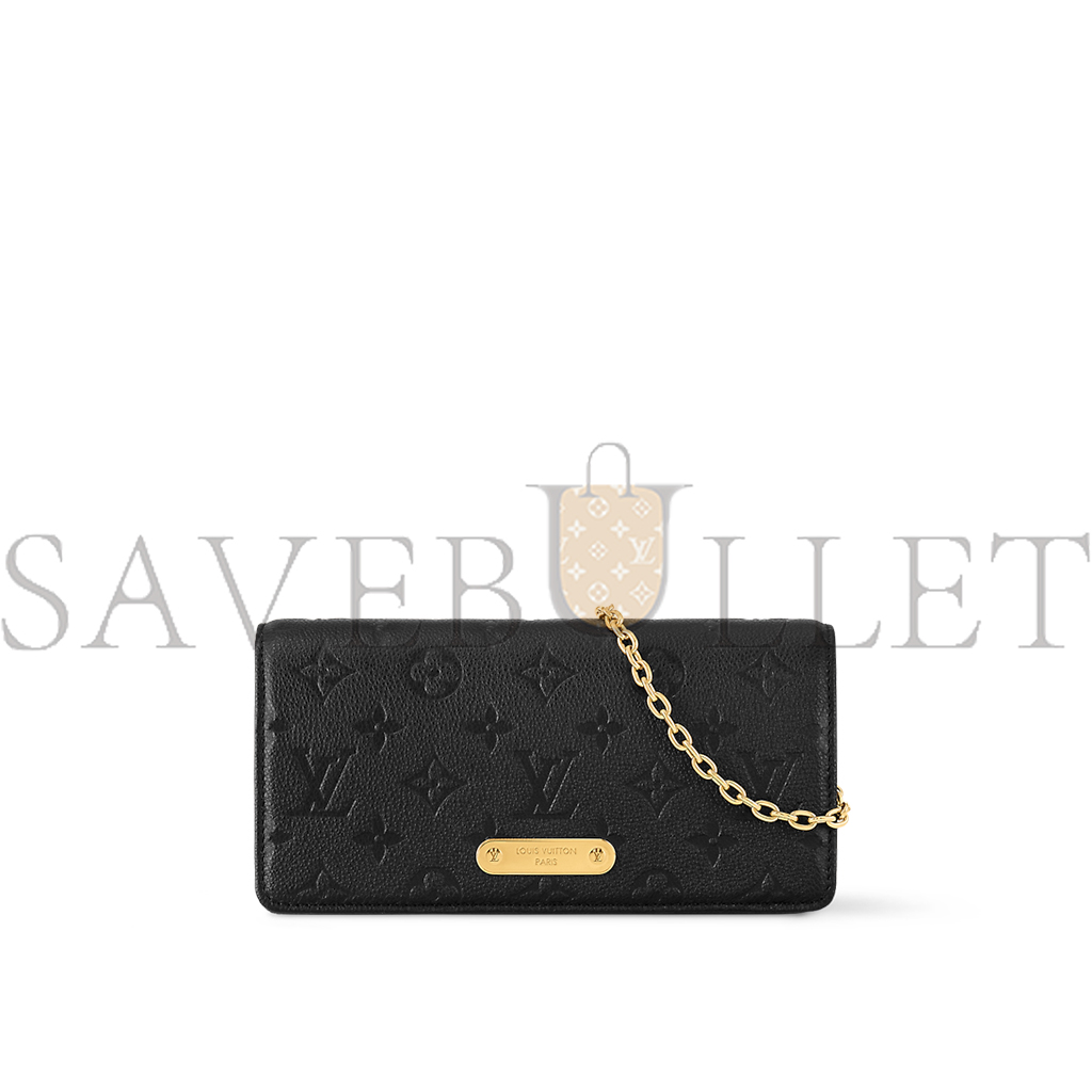 LOUIS VUITTON WALLET ON CHAIN LILY M46919 (20.7*10.2*3.5cm) LOUIS VUITTON WALLET ON CHAIN LILY M46919 (20.7*10.2*3.5cm)